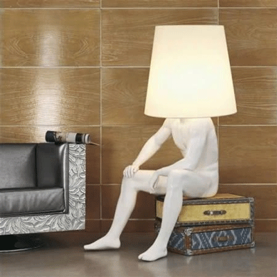 人型ランプ